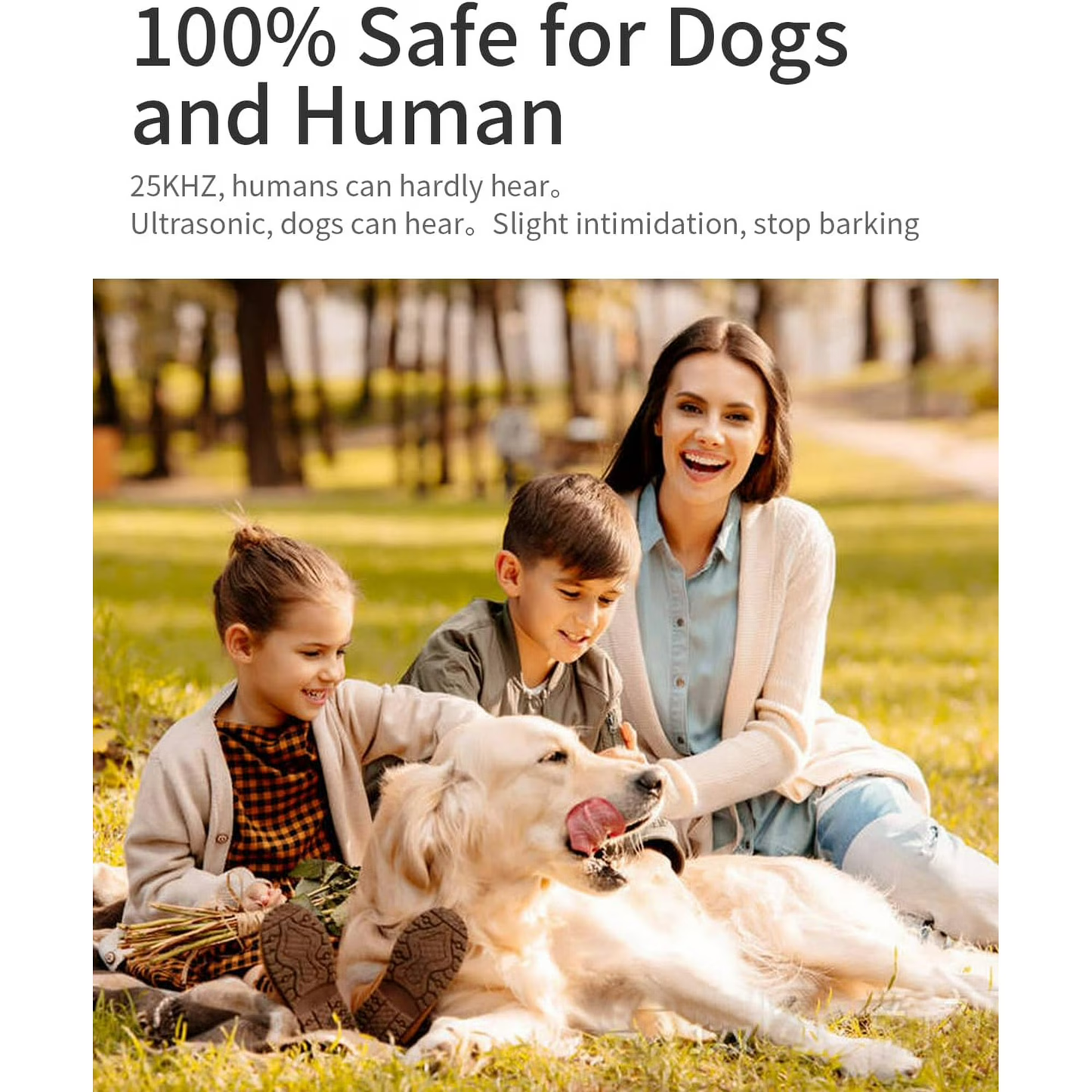 Dual Sensor Ultrasonic Dog Bark Control Device